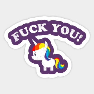 F-Younicorn Sticker